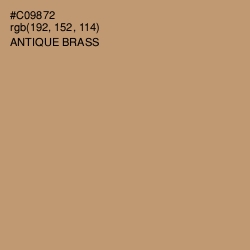 #C09872 - Antique Brass Color Image